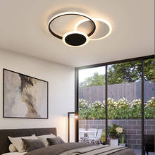 Luces de techo LED modernas regulables con control remoto para sala de estar, luminarias de dormitorio, accesorios de lámparas de techo, CA de 110V y 220V 2024 - compra barato