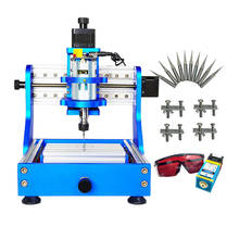 Diy Mini CNC 1310 2 In 1 15w Wood Router Desktop Wood Metal Engraving Milling Machine Laser machine, CNC 1310 PRO 2, candle control, 330x330x330 mm, 135x115x45 mm, 775 spindle 2024 - buy cheap