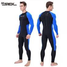 Traje de buceo fino para hombre, traje de LICRA para natación, triatlón, Surf, esnórquel, suave 2024 - compra barato