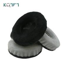 Kqtft 1 par de almofadas de veludo para fones de ouvido, substituição de amortecedor para thinksom on1 e on2 em 1 2 on-1 2024 - compre barato