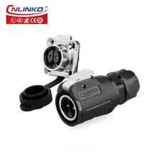 Cnlinko M16 2 3 4 5 7 8 9 Pin Waterproof Cable Connector Plug Socket Power Signal Connectors Electrical Industrial LED Lighting 2024 - buy cheap