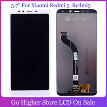 ЖК-дисплей 5,7 ''для Xiaomi Redmi 5, дигитайзер, сенсорный экран в сборе, запасная часть 1440x720 2024 - купить недорого