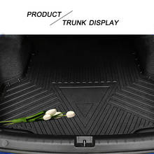MUCHKEY Car Rear Trunk Mat For Jeep Wrangler JL Unlimited 4-Door 2018-2021 All-Season Protection Cargo Liner 2024 - buy cheap