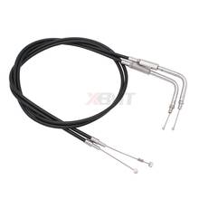 Motorcycle Accessories Throttle Cable For Harley Iron XL 883 1200 XL883 XL1200 Dyna Softail Fat Boy Heritage Road King 2024 - buy cheap
