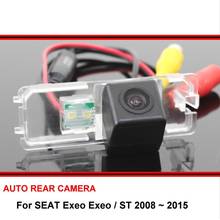 For SEAT Exeo Exeo ST 2008 ~ 2015 Car Rear View Camera trasera Backup Parking Camera LED Night Vision Waterproof Wide Angle 2024 - buy cheap