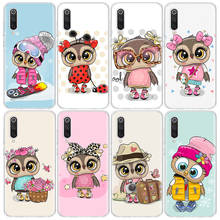 Cute Owl Hearts Lover Christmas Phone Case For Xiaomi Mi 12 Pro 11 Lite 12X 11I 11T 10T 9 8 X3 X4 NFC Note 10 M3 F3 A3 CC9E Cove 2024 - buy cheap