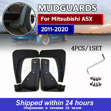 For Mitsubishi ASX 2011-2020 Outlander Sport / RVR Set Molded Car Mud Flaps Mudflaps Splash Guards Mudguards Fender 2024 - buy cheap