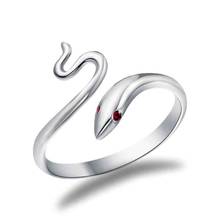 Fashion Snake Shape Ring Stainless Steel Jewelry Gold Color Bague Serpent Rings for Women Cute Party Jewelry 2024 - buy cheap