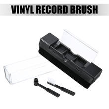 ABS + Velvet Vinyl Record Cleaning Brush For Cleaning Vinyl Record VCD Dust-Remover-Brush Anti-static Cleaner Kit 2024 - buy cheap