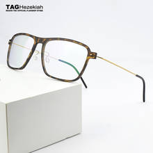 Montura de gafas cuadradas para hombre, lentes ópticas TR90 ultraligeras de marca, transparentes, 2020 2024 - compra barato