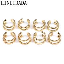 10Pairs, Gold Color No Piercing Jewelry Adjustable Helix Cartilag Ear Cuff No Piercing Trendy Cuff Earring 2024 - buy cheap