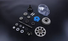 3 Speed Transmission Kit with Small Gear Cover Fit for 1/5 HPI ROVAN ROFUN KM BAJA 5B 5T 5SC 2024 - buy cheap