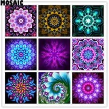 New diy Diamond Painting Beautiful Mandala Diamond Mosaic Full Display Diamond Embroidery flower Square Rhinestones Picture 2024 - buy cheap