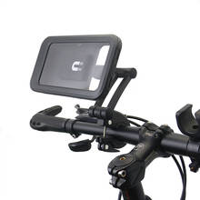 Suporte universal de celular para motocicleta, à prova d'água, para guidão, para iphone de 4.5 a 7 polegadas 2024 - compre barato
