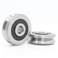 V Groove Sealed Ball Bearing (2PCS)  8*37*11*3 8*40*14 8*42*14 mm Pulley Wheel Bearings V7/6/9/7/6/3Guide Track Rlooer Bearing 2024 - buy cheap