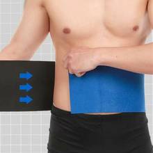 Men Women Blue Waist Suppor Slimming Belt Abdomen Shaper Burn Fat Lose Weight Fitness Fat Cellulite Body Sport Protective Gear 2024 - compre barato
