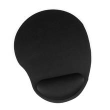 Black Wrist Comfort Mouse Mat Pad MousePad Antislip For Optical Trackball Mouse 2024 - buy cheap