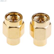 2pcs 2W 6GHz 50 ohm SMA Male RF Coaxial Termination Dummy Load Gold Plated Cap Connectors Accessories 2024 - buy cheap