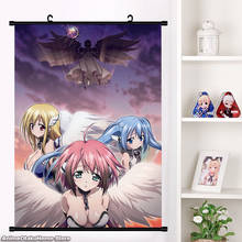 Cute Anime Heaven's Lost Property Sora no Otoshimono Icarus Ikaros Nymph Astraia Wall Scroll Mural Poster Otaku Home Decor 2024 - buy cheap