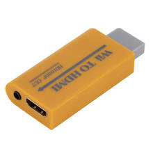 Conversor nintendo wii para hdmi, 1080p/720p, adaptador de ampliação, conector com saída de áudio de porta de 3.5mm 2024 - compre barato