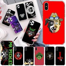 YJZFDYRM Funny Mr. Pickles Anime Phone Case Cover for iPhone 11 pro XS MAX 8 7 6 6S Plus X 5S SE 2020 XR cover 2024 - buy cheap