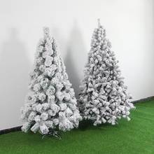 Decoración de adorno para árbol de Navidad de nieve blanca Artificial, decoración de escritorio, centro comercial, suministros de Hotel para fiesta en casa, envío directo 2024 - compra barato