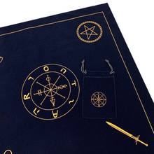 Altar Tarot Cloth Velvet Tarot Cards Tablecloth with Bag Board Game Accessories Drop Shipping 2024 - buy cheap