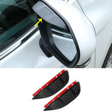 Rain Shield Sun Visor Shade Eyebrow Rear View Glass Mirror Trim Frame For Peugeot 3008 GT 3008GT 4008 2016 2017 2018 2019 2020 2024 - buy cheap