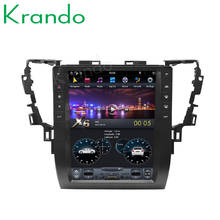 Krando 13" verticial screen Android 9.0 for Toyota Alphard 30 series 2015-2019 with carplay car multimedia player navigation 2024 - buy cheap