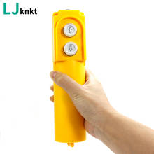 Interruptor de botão para guindaste elétrico, guindaste elétrico à prova de chuva, com botão de controle cima e baixo, grau de proteção ip55, 1 peça 2024 - compre barato