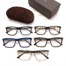 Gafas ópticas Vintage Tom para hombre y mujer, marcos de acetato de Ford squar, gafas graduadas para miopía, TF5407 con funda 2024 - compra barato