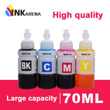 INKARENA-tinta de repuesto para impresora Epson, base de tinte no OEM para modelos L100, L110, L120, L132, L210, L222, L300, L312, L355, L350, L362, L366, L550, L555 y L566 2024 - compra barato