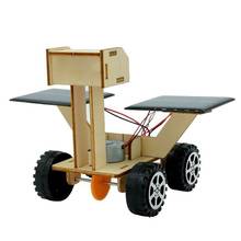Juguete de construcción de Robot para niños, juguete de construcción con diseño de explorador lunar, energía Solar, modelo de experimento científico 2024 - compra barato