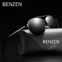 BENZEN Polarized Men Sunglasses Vintage  Oversized Pilot Male Sun Glasses Classic Aviation Glasses For Driving 2024 - buy cheap