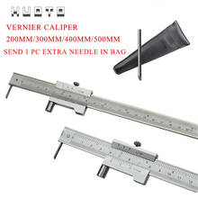 0-200mm  Carbide Scriber needle  Parallel Marking Gauging Ruler Measuring Instrument Tool Marking Vernier Caliper 2024 - купить недорого