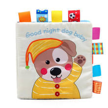 Baby Cloth Book Can Mouth Bite Doesn'T Fade Puppy Dog Cute Kawaii Books Baby Not Torn Early Education Enlightenment Toy Book 2024 - buy cheap