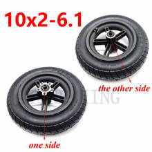 10x2-6.1 Inner and Outer Tyre with Alloy Hub 10x2 Pneumatic Wheel Tire for Xiaomi Mijia M365 Electric Scooter Accessories 2024 - buy cheap