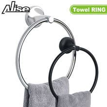Towel Holder Ring Round Wall Mounted Bathing Towel Rack 304 Stainless Steel Towel Bar Ring Bathroom Accessories 2024 - buy cheap