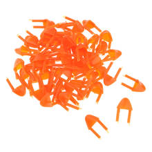 Bag of 100 Pieces Plastic Safety Eyes Nose, For Bear Doll Stuffed Animal DIY Craft 12mm, Orange 2024 - buy cheap