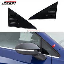 Glossy Black Car Front Window Side Triangle Panel Trim For VW Golf 8 MK8 GTI R GTD GTE 2020 2021 Bevel Decoration 2024 - buy cheap