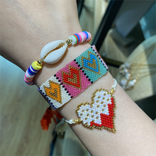 Женский браслет BLUESTAR MIYUKI, богемный браслет с ракушками, ювелирные изделия 2024 - купить недорого