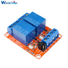 5V 2 Channel Relay Module With Optocoupler Isolation Supports High Low Level Trigger 2-Channel 2 CH Relay for Arduino 2024 - buy cheap