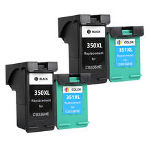 1-4 Pcs Refilled 350XL 351XL Cartridge Replacement for HP 350 351 hp350 Ink Cartridge Photosmart C4348 C4380 C4385 C4400 C4435 2024 - buy cheap