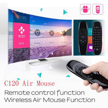 Hot 2.4GHz Wireless Keyboard Air  Mouse Remote Control Russian English Rechargeable Handheld for Gaming Smart TV BOX PC 2024 - buy cheap