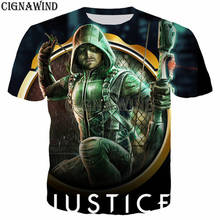 New design Superhero Green Arrow t shirt men/women 3D printed t-shirts unisex Harajuku style tshirt streetwear tops 2024 - buy cheap