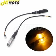 2pcs/set Universal Motorcycle Blinker 12V Amber LED Turn Signal Indicator Light For Honda Suzuki Kawasaki Yamaha BMW Custom 2024 - buy cheap