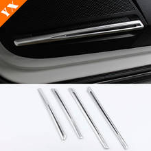 ABS Matte For Volkswagen VW Tiguan MK2 2017 2018 2019 2020 Car Door Stereo Speaker Sound Acoustic Cover Trim Accessories 4pcs 2024 - buy cheap