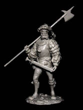 Soporte de guerrero antiguo Unassambled 1/24, con lanza, kits de modelos en miniatura de figura de resina, sin pintar 2024 - compra barato