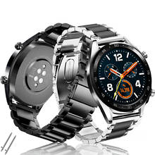 Ремешок для huawei watch gt 2, браслет для samsung galaxy watch 46 мм 42 мм gear S3 Frontier active 2 amazfit bip amazfit gts, 20 мм/22 мм 2024 - купить недорого