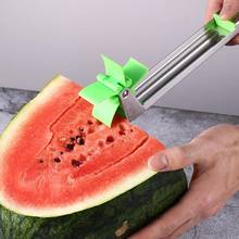 Watermelon Slicer Cutter Windmill Fruit Melon Stainless Steel Kitchen Tool 2024 - buy cheap